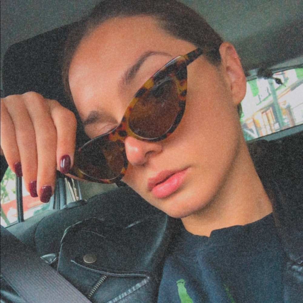 Retro Tortoise frame sunglasses
